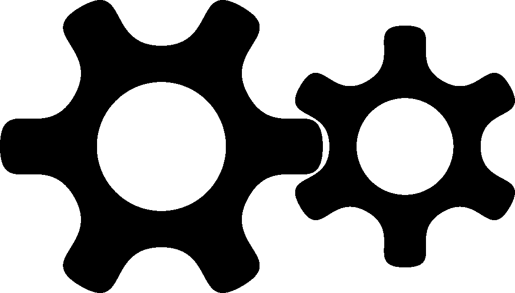 Free gear machine mesh vector